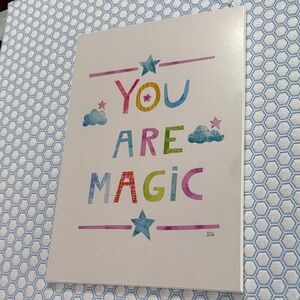 Wooden 'You Are Magic' Wall Art